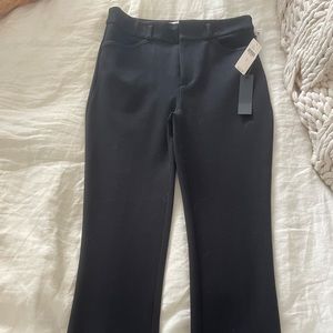 NWT Anthropologie work pants with scallop bottoms.